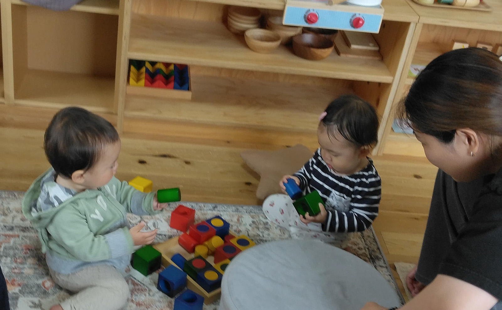 はじめまして　一緒にあそぼう！